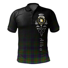 Stewart of Appin Hunting Modern Tartan Polo Shirt - Alba Celtic Style