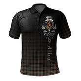 Sutherland Weathered Tartan Polo Shirt - Alba Celtic Style