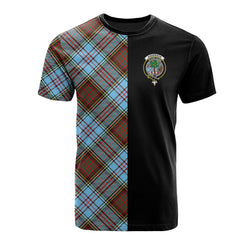 Anderson Ancient Tartan T-Shirt Half of Me - Cross Style