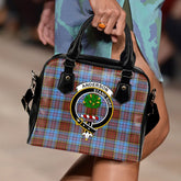 Anderson Modern Tartan Crest Shoulder Handbags