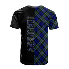 Arbuthnot Modern Tartan T-Shirt Half of Me - Cross Style
