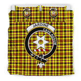 Jardine Family Tartan Crest Bedding Set