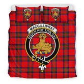 Macgillivray Family Tartan Crest Bedding Set