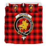 Maciver Tartan Crest Bedding Set