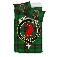 Halkerston Family Tartan Crest Bedding Set