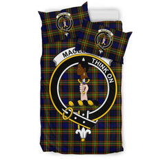 Maclellan Family Tartan Crest Bedding Set