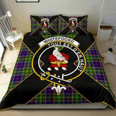 Whiteford Tartan Crest Bedding Set - Luxury Style