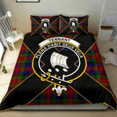 Tennant Tartan Crest Bedding Set - Luxury Style