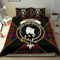Tennant Tartan Crest Bedding Set - Luxury Style