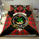Seton Tartan Crest Bedding Set - Luxury Style