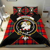 Ruthven Tartan Crest Bedding Set - Luxury Style