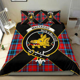 MacTavish Tartan Crest Bedding Set - Luxury Style