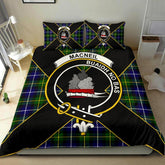 MacNeil of Barra Tartan Crest Bedding Set - Luxury Style