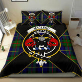 MacLeod Tartan Crest Bedding Set - Luxury Style