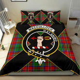 MacCulloch (McCulloch) Tartan Crest Bedding Set - Luxury Style