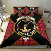 Lumsden Tartan Crest Bedding Set - Luxury Style