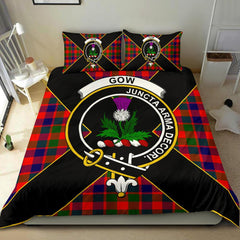 Gow Of Skeoch Tartan Crest Bedding Set