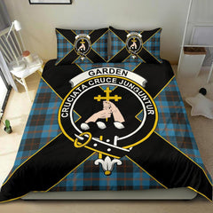Garden Tartan Crest Bedding Set - Luxury Style