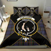 Fletcher Tartan Crest Bedding Set - Luxury Style