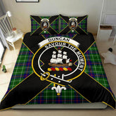 Duncan Tartan Crest Bedding Set - Luxury Style