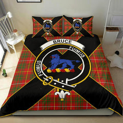 Bruce Tartan Crest Bedding Set - Luxury Style