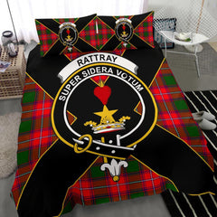 Rattray Tartan Crest Bedding Set - Luxury Style