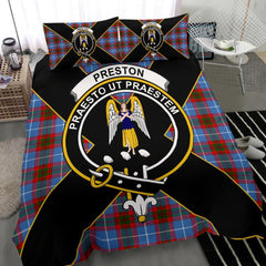 Preston Tartan Crest Bedding Set - Luxury Style