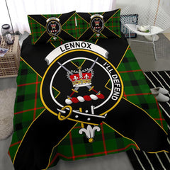 MacDonald (Clan Donald) Tartan Crest Bedding Set - Luxury Style