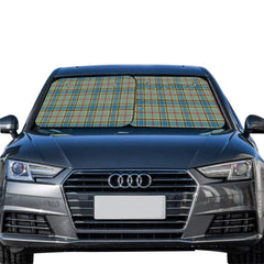 Balfour Blue Tartan Car Sun Shade - 2 Pieces