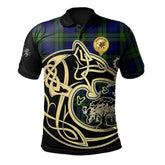Bannatyne Tartan Polo Shirt Viking Wolf