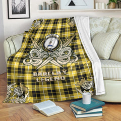Barclay Dress Modern Tartan Gold Courage Symbol Blanket