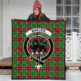 Baxter Modern Tartan Crest Quilt