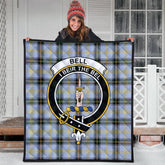 Bell Tartan Crest Quilt