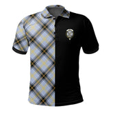Bell of the Borders Tartan Polo Shirt Half of Me - Cross Style
