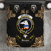 Belshes (or Belsches) Crest Black Bedding Set