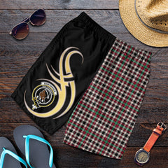 Borthwick Dress Ancient Tartan Crest Men's Short PM8