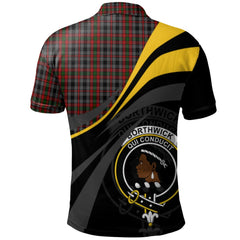 Borthwick Hunting Tartan Polo Shirt - Royal Coat Of Arms Style