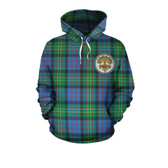 Bowie Ancient Tartan Hoodie - Tree Of Life