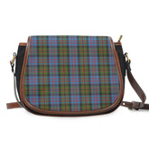 Bowie Black Tartan Saddle Handbags