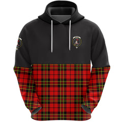 Brodie Modern Clan Half Of Tartan Hoodie