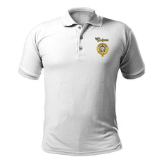 Buchanan Tartan Crest Polo Shirt