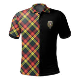 Buchanan Modern Tartan Polo Shirt Half of Me - Cross Style