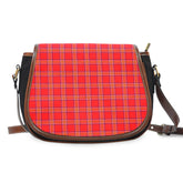 Burnett Modern Tartan Saddle Handbags