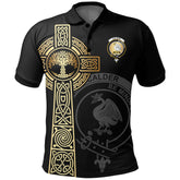 Calder (Calder-Campbell) Clan Unisex Polo Shirt - Celtic Tree Of Life