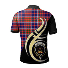Cameron of Lochiel Modern Tartan Polo Shirt - Believe In Me Style