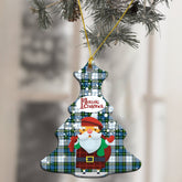 Campbell Dress Tartan Christmas Ceramic Ornament - Santa Style