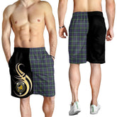 Campbell Argyll Modern Tartan Crest Men's Short PM8