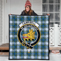 Campbell Dress Ancient Tartan Crest Quilt