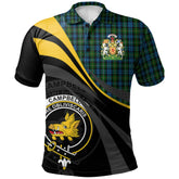Campbell of Argyll 02 Tartan Polo Shirt - Royal Coat Of Arms Style