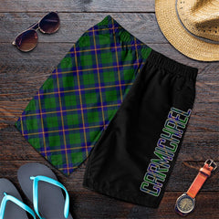 Carmichael Modern Tartan Crest Men's Short - Cross Style